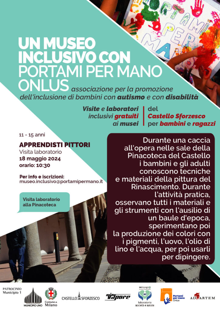 PORTAMI PER MANO museo inclusivo