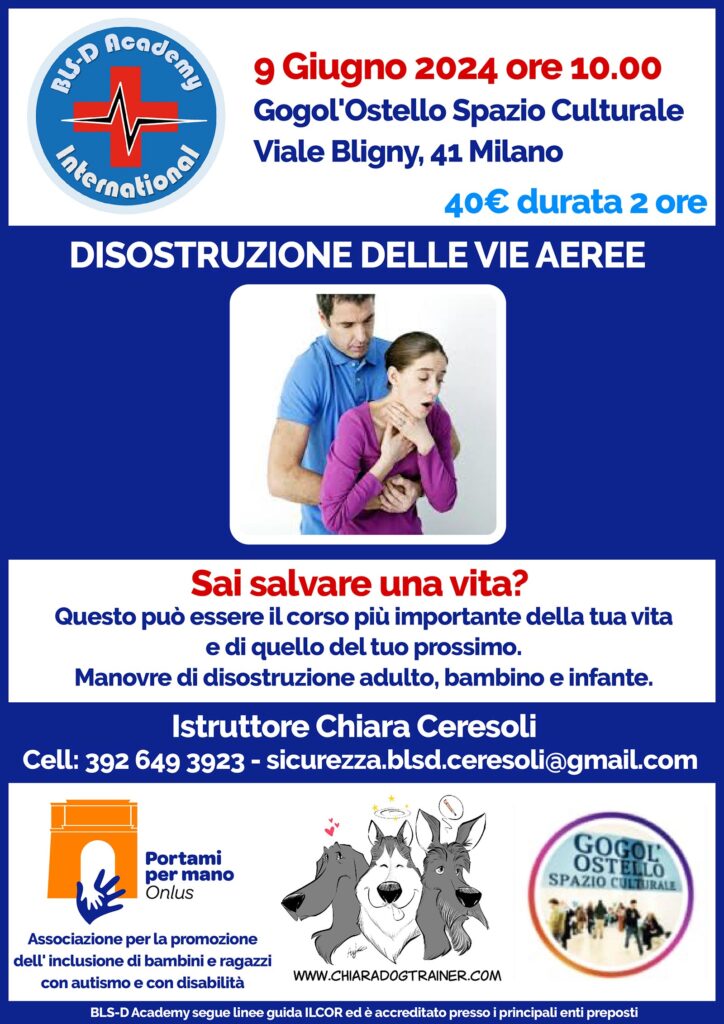corso disostruzione delle vie aeree
