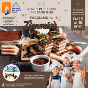 Manine in Pasta Laboratori di pasticceria facciamo il tiramisù