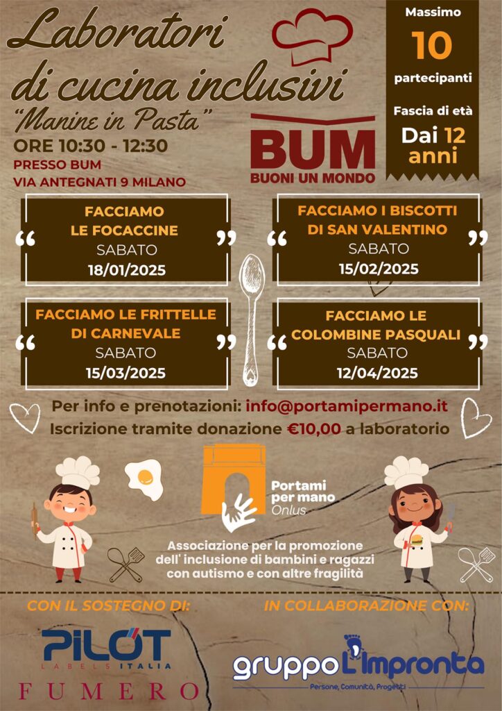 ppm laboratori di cucina inclusivi gennaio aprile 2025